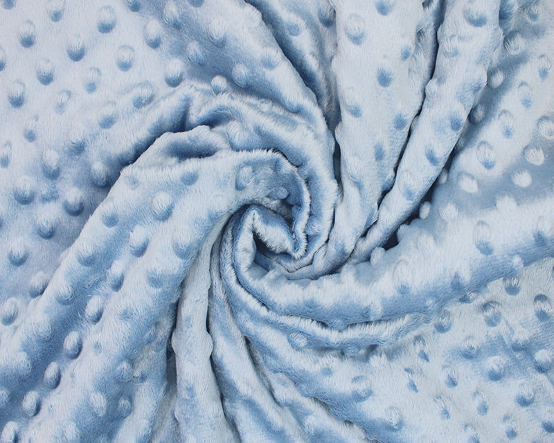 Premium Dimple Fleece Fabric – Ultra Soft Minky Style Material for Baby Blankets & Sewing Projects