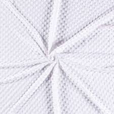 Premium Dimple Fleece Fabric – Ultra Soft Minky Style Material for Baby Blankets & Sewing Projects