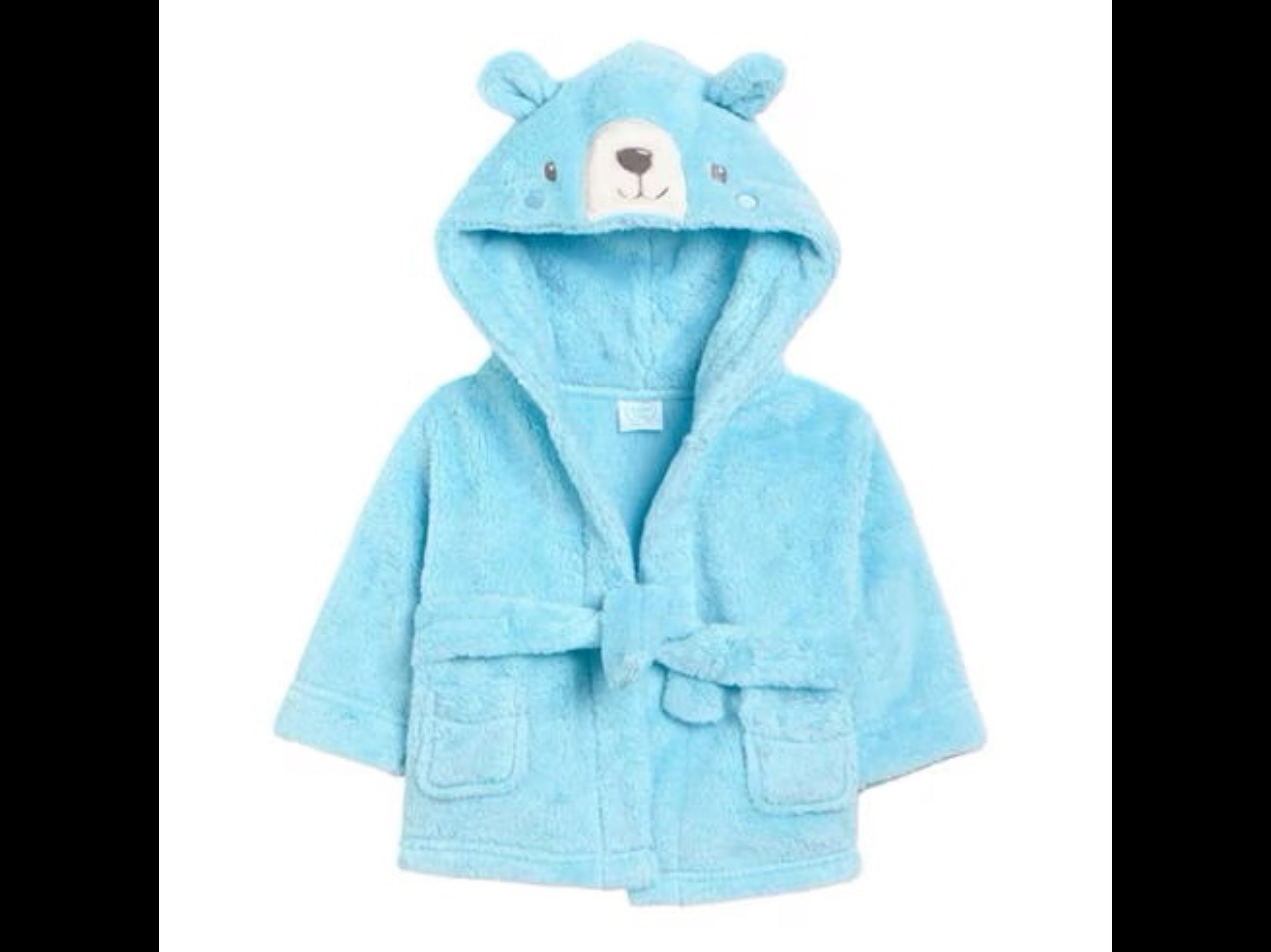 Personalised Baby Dressing Gown – Soft Custom Baby Robe