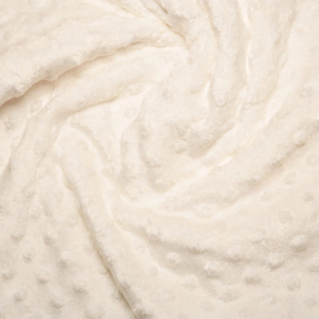 Premium Dimple Fleece Fabric by the Meter – Ultra Soft Plush Material